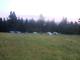 Campsite at Bear Caves